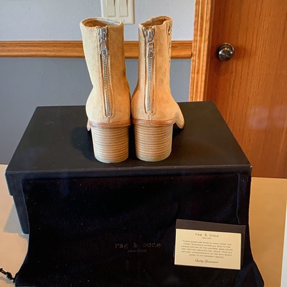 Rag & Bone Willow Ankle Booties with Block Heel, size 7, NWT - Picture 4 of 16